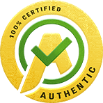100% Certified Authentic